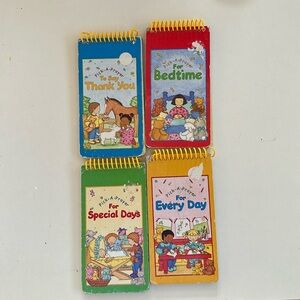 Four pick a prayer books. Preowned.